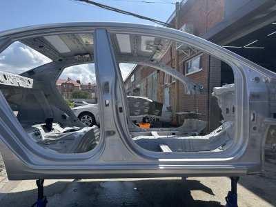 Порог со стойкой Hyundai Solaris 2 2017 HCR