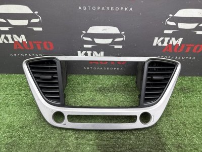 Рамка магнитолы с дефлекторами Hyundai Solaris 2 2018 HCR