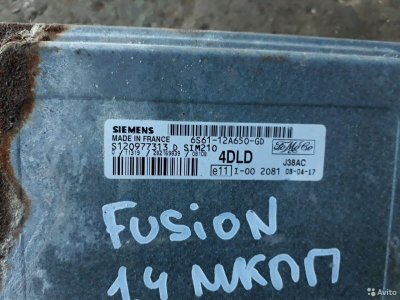 Эбу двигателя (мозги ) Ford Fusion 1.4