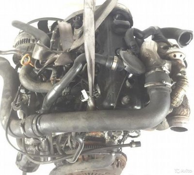 Двигатель Volkswagen Passat B5, audi,1.9 л AHU