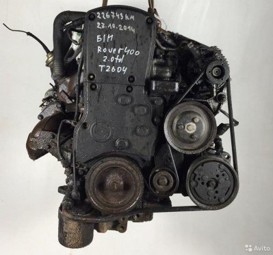 Двигатель (двс) Rover 400-serie 2.0л.20T2N, 20T2R