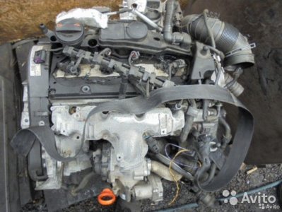 Двигатель двс Audi A3 (8PA) 2013г. 2.0л. CBE