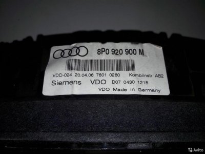 Панель приборов Ауди А3 Audi A3