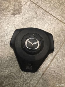 Накладка в руль Mazda 3 BK 2002-2009 г Мазда 3 бк