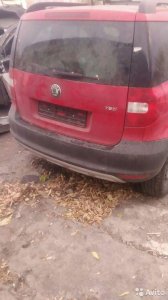 Бампер задний Skoda Yeti