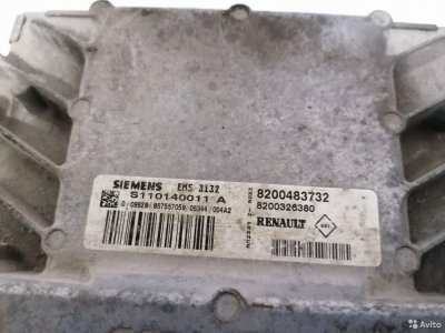 Блок управления двс 8200483732 Renault Logan 2010