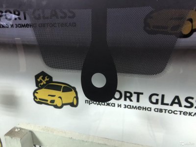 Лобовое стекло VW Polo (кругл. датчик дождя)