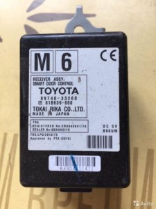 8974033260 эбу дверями Toyota Camry V50