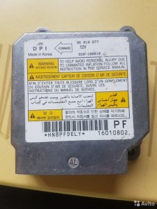 96818877 Блок Air bag Lasetti