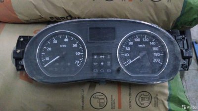 248107719R Щиток приборов Renault Sandero МКПП