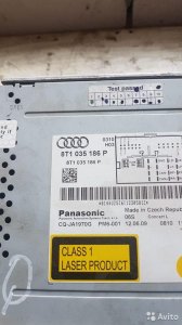 8T1035186P Мультимедиа Панель управления audi Q5