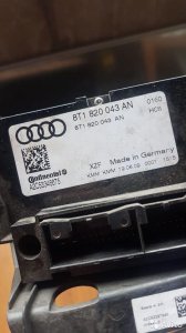 8T1820043AN Блок управления климатом Audi Q5