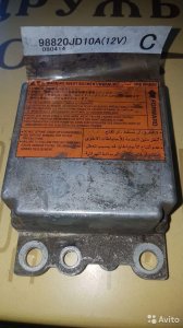 98820JD10A Блок Air bag Nissan Qashqai