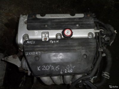 Двигатель K20A6 Honda Accord VII 2008 2.0