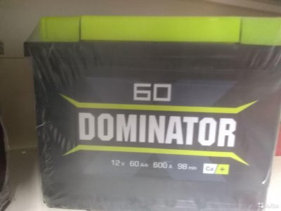 Аккумулятор dominаtor 60Ач о/п