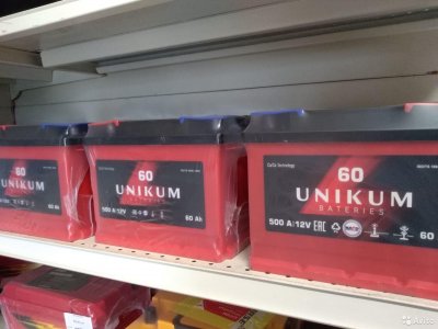 Аккумулятор Unikum 60Ач