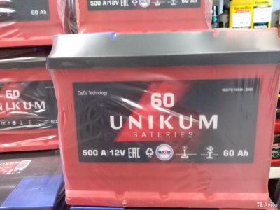 Аккумулятор Unikum 60Ач